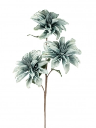 Λουλούδι Τριπλό Μπλε 80εκ. Zen Collection 25.13.51628