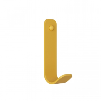 Κρεμάστρα Τοίχου Matt Yellow 5x5x13εκ. Pam & Co 15-603