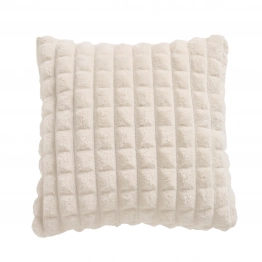 Διακοσμητικό Μαξιλάρι Fleece 40x40εκ. Throws 1356 Ιβουάρ Das Home