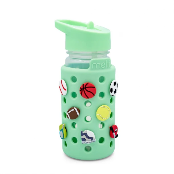 Παγούρι Με Charms Πράσινο 450ml Melii MEL27710