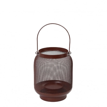 Φανάρι Μεταλλικό Κεραμιδί Δ18x22εκ. ESPIEL ATG119