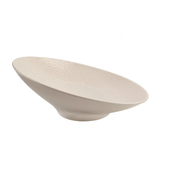 Σαλατιέρα Πορσελάνης Ημικλινής Ιβουάρ Φ23εκ. Wellington Kutahya Porselen KXWLNG23CK