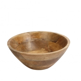 Μπωλ Σερβιρίσματος Ξύλινο Μάνγκο ESPIEL 26x10εκ. AKB202