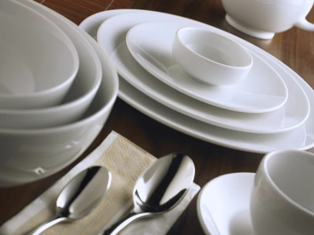 Πιάτο Φρούτου Coupe Λευκό 21εκ. CRYSPO TRIO 47.000.03