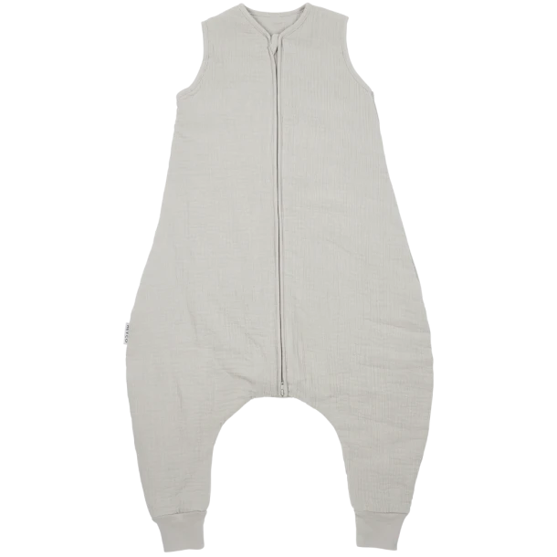 Υπνόσακος Βαμβακερός Με Ποδαράκια 2.0Tog 18-36 Μηνών/86-98εκ. Muslin Greige Meyco MEY-247.000.49.05
