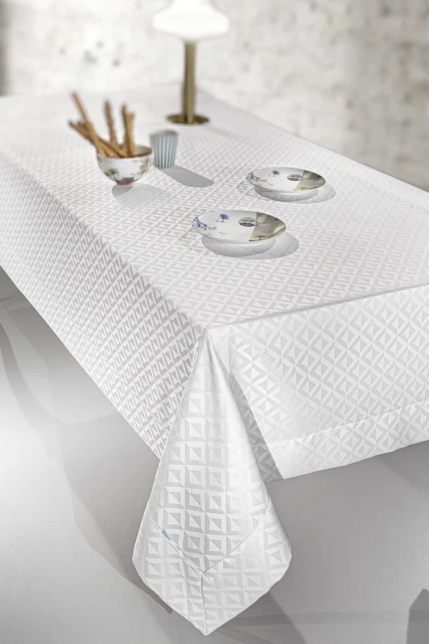 Τραπεζομάντηλο Polyester 160x220εκ. Horizon White Guy Laroche