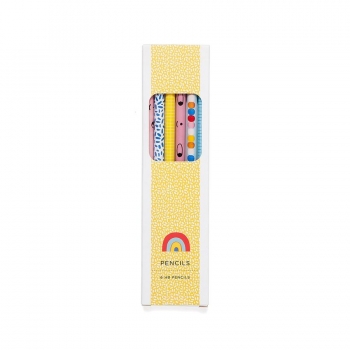 Σετ 6τμχ Μολύβια HB Petit Monkey PTM-PMC03