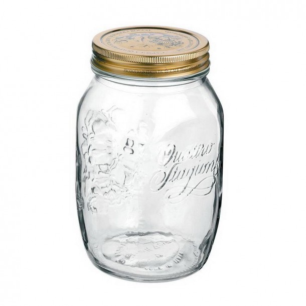 Βάζο Αποθήκευσης Γυάλινο Διάφανο 500ml-9,1x13,6εκ. Quattro Stagioni Bormioli Rocco BR00349750