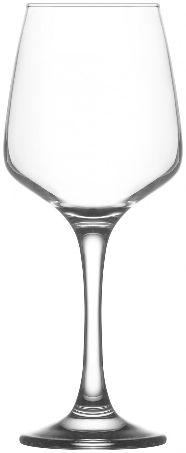 Ποτήρι Κρασιού Σετ 6τμχ Γυάλινο LAV 295ml LVLAL55830F