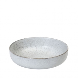 Πιάτο Φαγητού Βαθύ Stoneware Off White Etna ESPIEL 22x5εκ. FRL205K4