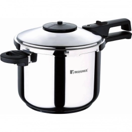 Χύτρα Ταχύτητος Ανοξείδωτη 6lt-Φ22x14εκ. Creta Bergner BG0BG04448