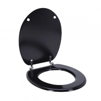 Καπάκι Λεκάνης MDF 42,5x37x1,5εκ. Black MRShome 0053000