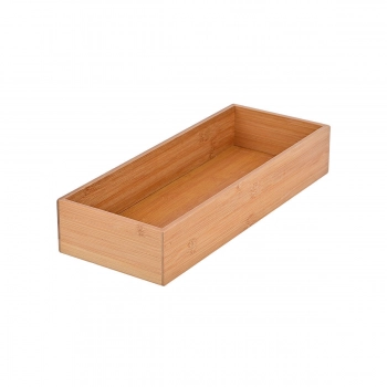 Κουτί Οργάνωσης Συρταριού Bamboo 38x15,5x6,8εκ. Essentials Estia 03-17569