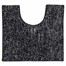 Ταπέτο Λεκάνης Polyester 45x50εκ. Speckles Black Sealskin 294608419