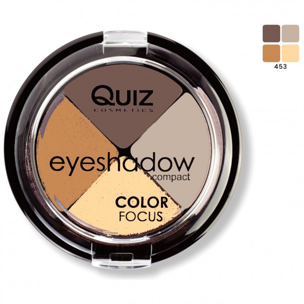 Σκιά Ματιών 4 Χρωμάτων Color Focus New Collection 10gr Nude QUIZ 1311SHADOW4-4
