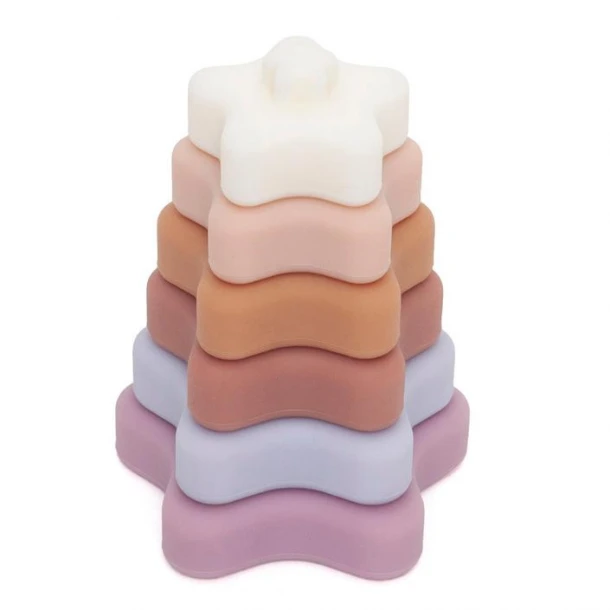 Παιχνίδι Στοίβαξης Σιλικόνης Nova Orchid Petit Monkey PTM-PMG022