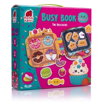 Busy Book Με Velcro Ζωάκια Λιχουδιές Roter Kafer RK1170-03