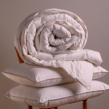 Πάπλωμα Βαμβακερό Percale King 260x240εκ. Λευκό Melinen 20004421