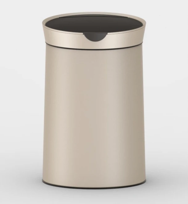 Αυτόματος Κάδος Με Φωτοκύτταρο 10lt Σαμπανί Φ26,5x41,8εκ. MRShome MRS45010C