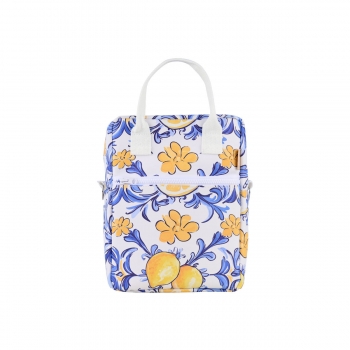 Τσάντα Φαγητού Ισοθερμική PVC Leather Amalfi Coast 7lt-20x14x27εκ. Save The Aegean Estia 01-32975