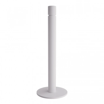 Θήκη Για Ρολό Κουζίνας Ανοξείδωτη Matt White Pam & Co Φ12,5x33εκ. 1230-033