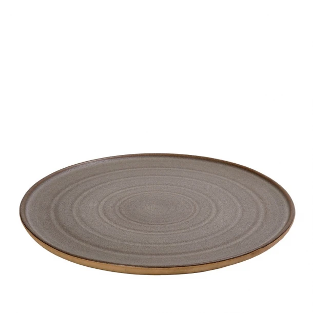 Πιάτο Φαγητού Ρηχό Stoneware Μπεζ Calabria ESPIEL 28,6x1,1εκ. REP108K6