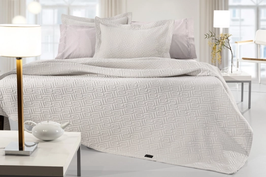 Κουβέρτα Polycotton King 245x260εκ. Pattern Natural Guy Laroche