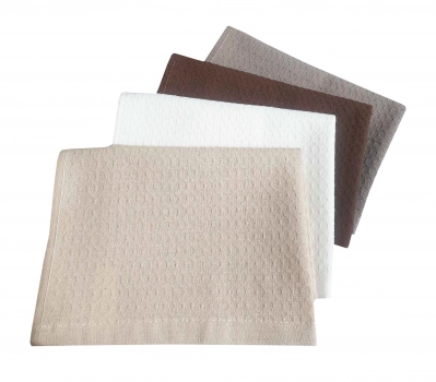 Πετσέτα Κουζίνας Σετ 4τμχ Πικέ Βαμβακερή 40x60εκ. Mix Komvos Home 7392005-1