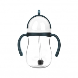 Ποτηράκι Mε Καλαμάκι Kαι Βαρίδι Navy akuku A0166