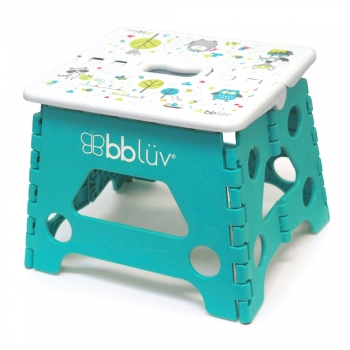 Αναδιπλούμενο Σκαλάκι 24x18x19εκ. Τυρκουάζ Bbluv Step B0114-B