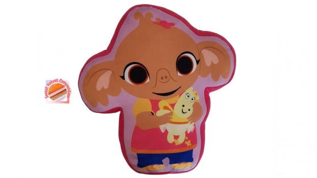 Διακοσμητικό Μαξιλάρι 3D Velboa 35εκ. Acamar Films Bing 208 Fuchsia DimCol