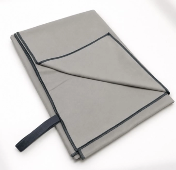 Πετσέτα Πισίνας Microfiber 80x160εκ. Easy Dry Light Grey