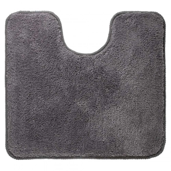Ταπέτο Λεκάνης Αντιολισθητικό Polyester 55x60εκ. Angora Grey Sealskin 293997014