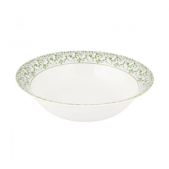 Μπωλ Πορσελάνης Λευκό Με Λουλούδια Φ16,5εκ. Floral Oriana Ferelli PR232450014