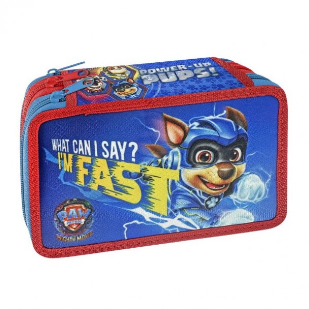 Κασετίνα Τριπλή Γεμάτη 12,5x7x19,5εκ. Paw Patrol 50-3145