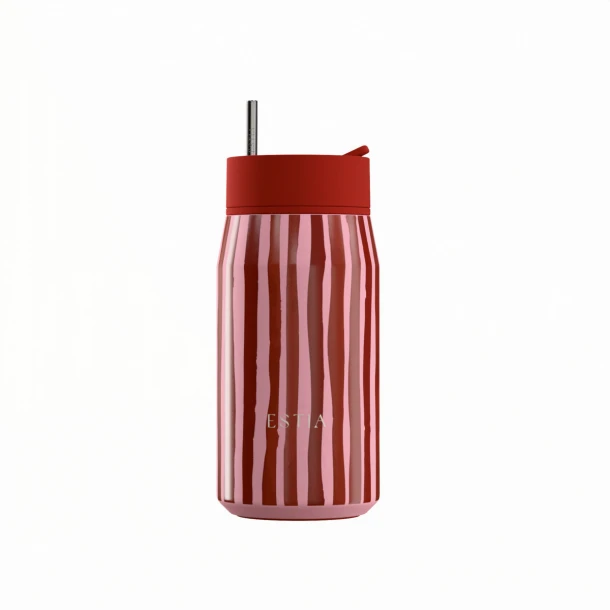 Θερμός-Ποτήρι Ανοξείδωτο Viva Stripe Lens Save The Aegean Estia 360ml 01-43025