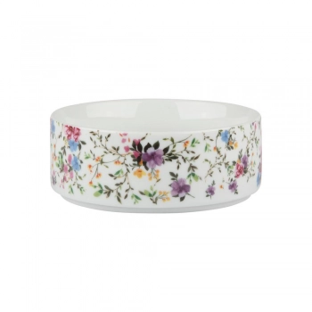 Μπωλάκι Πορσελάνης Λευκό Με Λουλούδια Φ14εκ. Spring Oriana Ferelli PR24711006