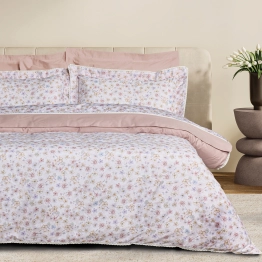 Πάπλωμα Βαμβακοσατέν Υπέρδιπλο 220x240εκ. Prestige 1727 Multicolor Das Home