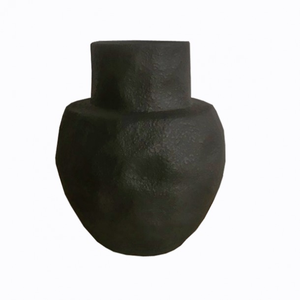 Βάζο Κεραμικό Μαύρο Art Et Lumiere Φ22,5x30εκ. 25014