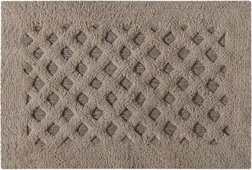 Ταπέτο Μπάνιου Βαμβακερό 40x60εκ. Delhi Taupe Guy Laroche