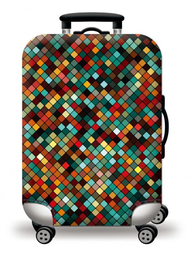 Κάλυμμα Βαλίτσας Medium 56-61εκ. Amber Pixels AM221-02