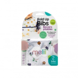 Σετ 2τμχ Σαλιάρες Με Θήκη Μεταφοράς Bear Melii MEL13900