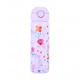 Θερμός Παιδικό Ανοξείδωτος Με Καλαμάκι 500ml-7,9x6,6x20,3εκ. Fairy Tales Save The Aegean Wonder Bottle Estia 01-34191