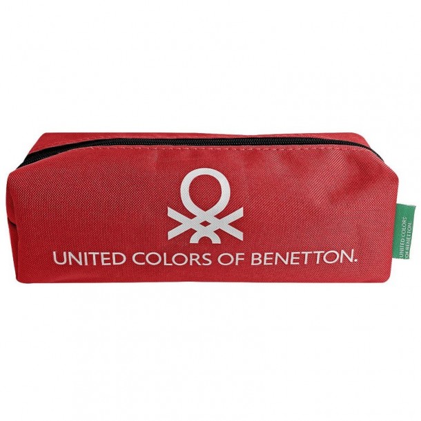 Κασετίνα Κόκκινη 20x6εκ. Benetton 50-2969
