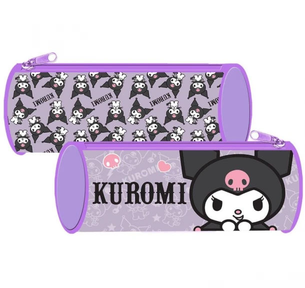 Κασετίνα Βαρελάκι Kuromi 23x8εκ. Justnote 50-3524