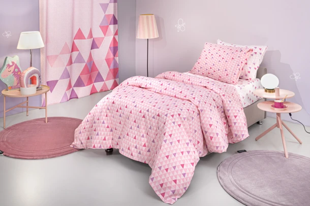 Σετ Σεντόνι Με 2 Μαξιλαροθήκες Βαμβακερό Παιδικό Μονό 165x250εκ. Two 2 Twenty Fuchsia Guy Laroche