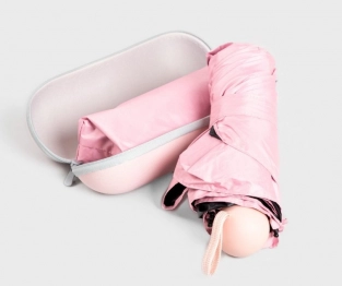 Ομπρέλα & Θήκη Με Προστασία UV Astral 90εκ. Pink Homla 238553