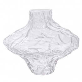 Βάζο Γυάλινο Διάφανο Ακανόνιστο Φ19x16εκ. iliadis 91689