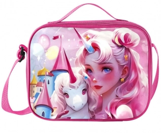 Ισοθερμικό Τσαντάκι Φαγητού Μονόκερος 24x9x18εκ. Justnote 50-3406