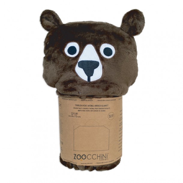 Παιδική Κουβέρτα Κούνιας Fleece 127x91,4εκ. Bear Zoocchini ZOO14101